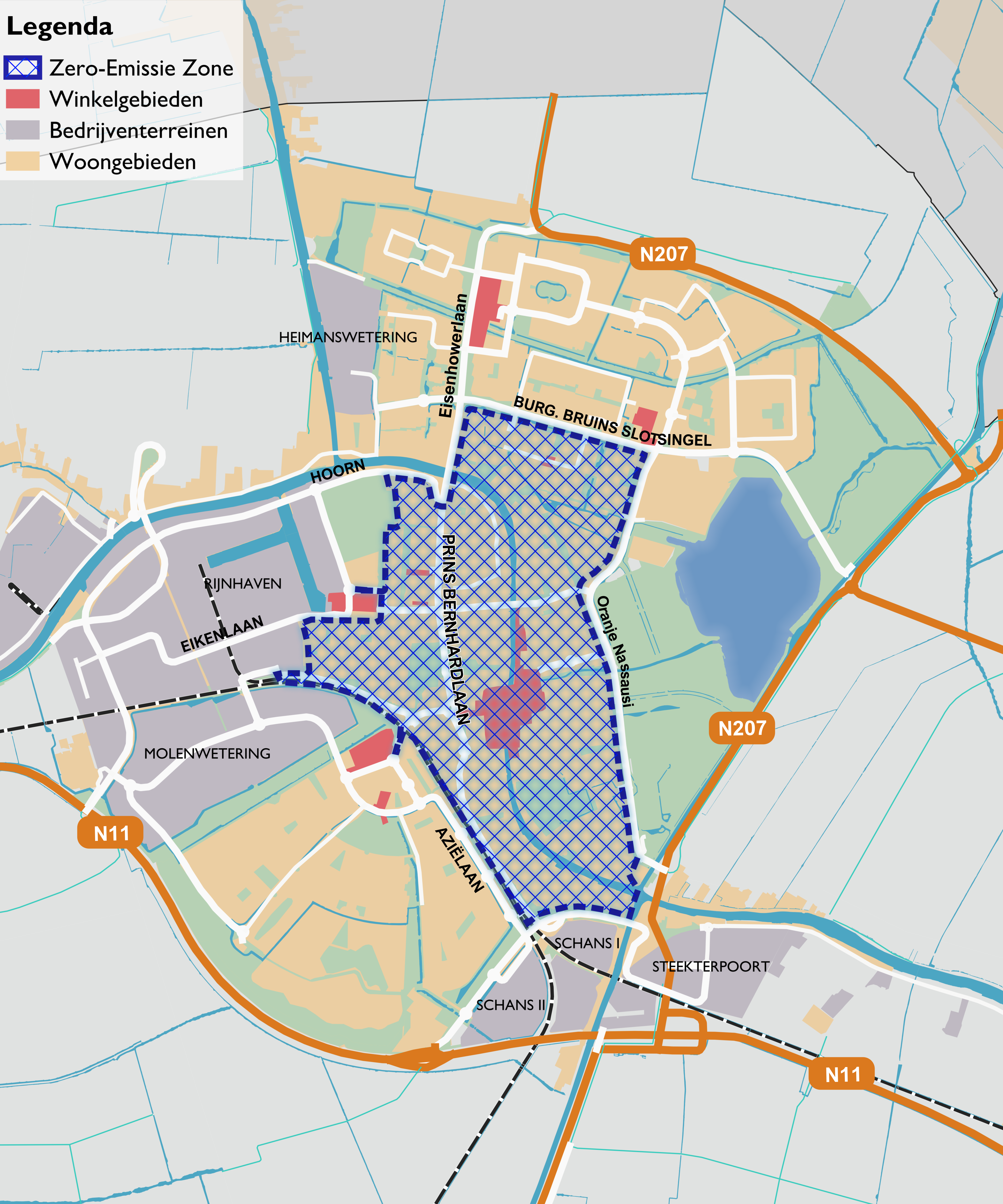 ZE-zone kaart 2026